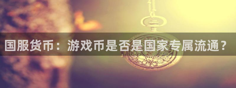 pp电子子书单：国服货币：游戏币是否是国家专属流通？