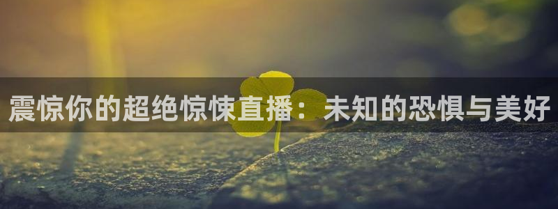 9255tv直播无插件nba：震惊你的超绝惊悚直播：未知的恐惧与美好